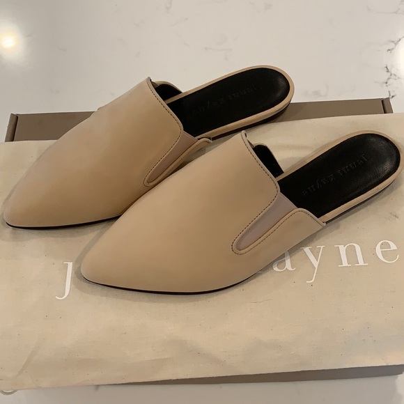 Jenni Kayne Oiled Leather Mule - Natural - Picture 2 of 8